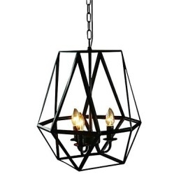 Landlig Mini-Stil Maleri Metall Pendellampe