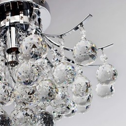 Lysekrone Moderne Krystall 3 Lys