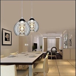 Glass Ball Pendellampe Tre