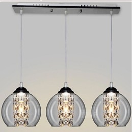 Glass Ball Pendellampe Tre