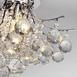 Lysekrone Moderne Krystall 3 Lys