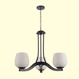 Tradisjonell Klassisk Retro Mini-Stil Maleri Metalllysekrone