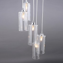 Klar Glasslampe Enkel Moderne Kreativ