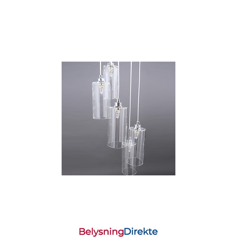 Klar Glasslampe Enkel Moderne Kreativ