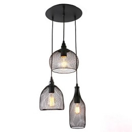 Pendellamper I Ministil, Rustikk Hyttestil, Retro, Landlig Garasje, Metall