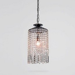 Moderne, Moderne Krystallmetallpendellampe