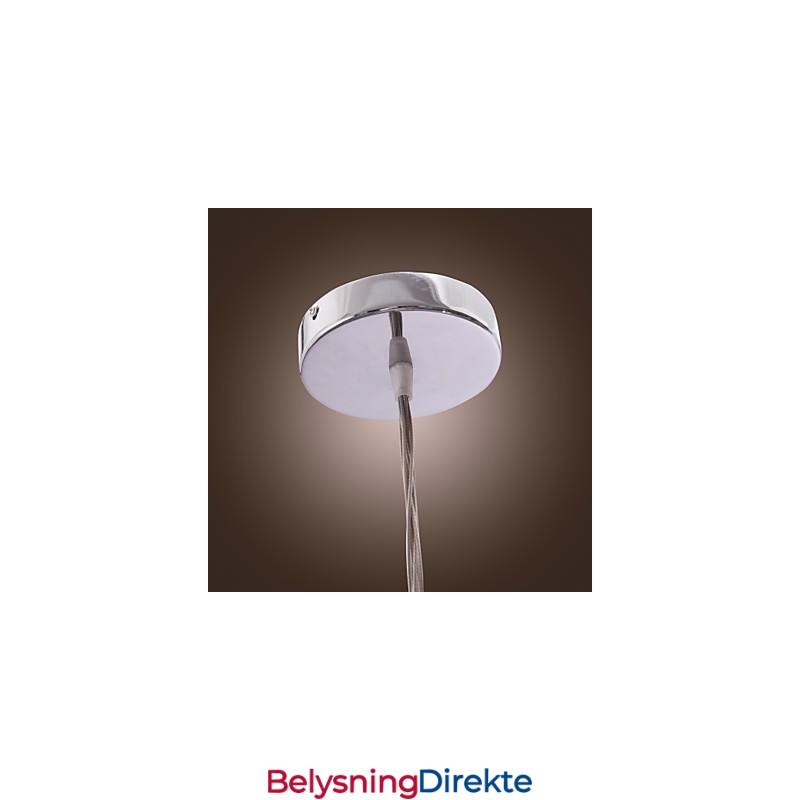 Moderne Pendellampe I Aluminium Med 7 Lys