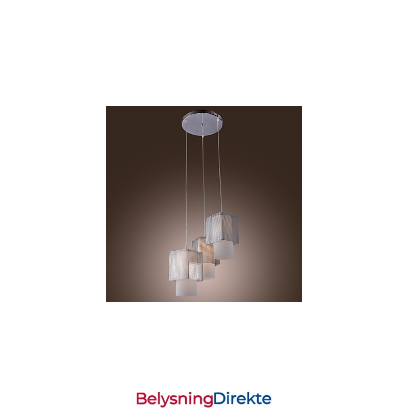 Moderne, Moderne Mini-Stil, Galvanisert Pendellampe