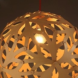 Moderne, Moderne, Mini-Stil Metalllysekrone