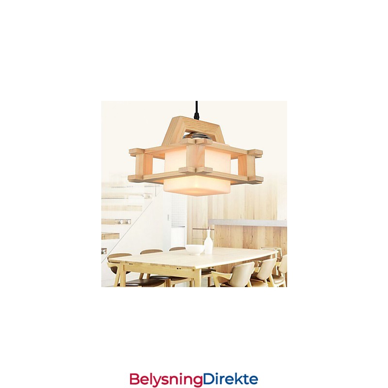 Massiv Trelampe
