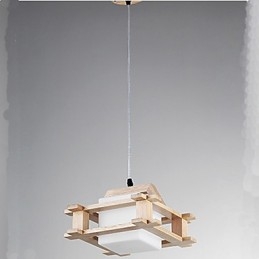 Massiv Trelampe