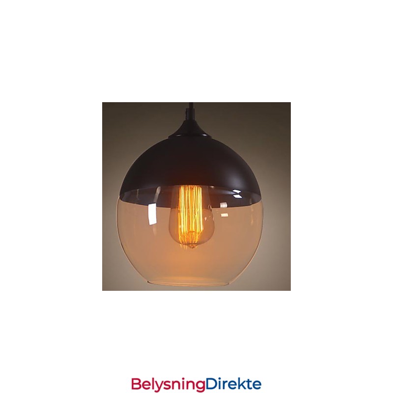 Westmenlights Moderne Vintage Glass Taklampe 200 Mm Diameter