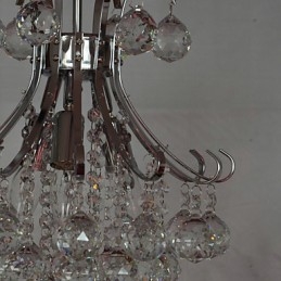 Moderne, Samtidskunst Krystall Mini-Stil Galvanisert Lysekrone Anhengslampe
