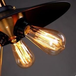 Kobberhode Trekant Droplight