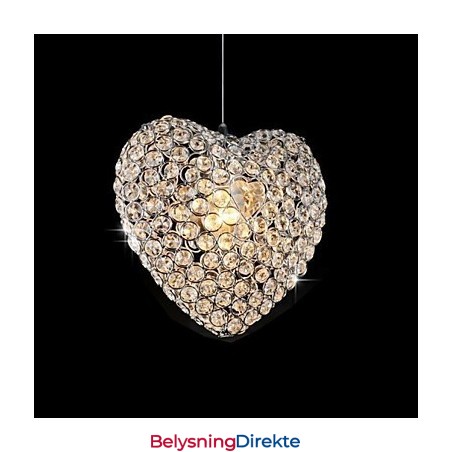Moderne, Moderne Krystallmetallpendellampe