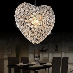 Moderne, Moderne Krystallmetallpendellampe