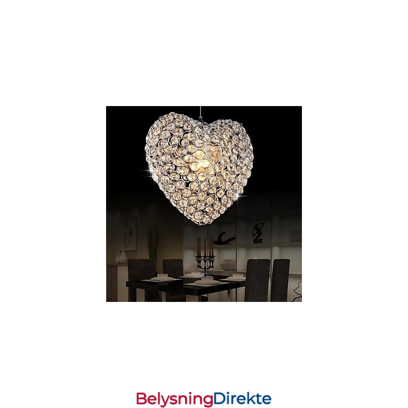 Moderne, Moderne Krystallmetallpendellampe