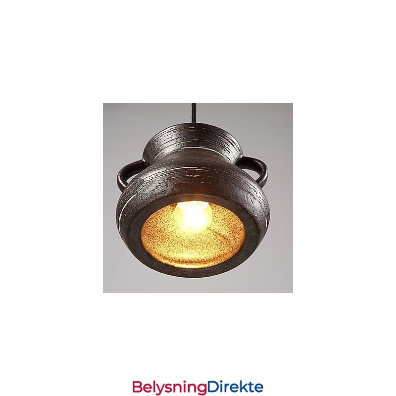 Personlighet Retro Keramisk Hengende Tehus Lysekrone Lampe