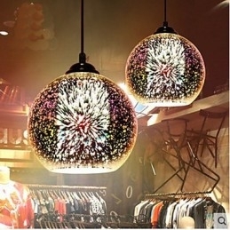 Enkelt Bord 3D Glass Kreativt Anheng