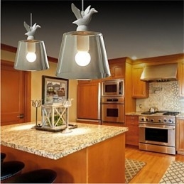 Amerikansk Stil Retro Kreativ Enkelthode Glasslampe Nordic Cafe