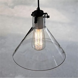 Amerikansk Stil Retro Kreativ Enkelthode Glasslampe Nordic Cafe