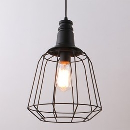 Rustikk Hytte Retro Landlig Mini-Stil Maleri Metall Pendellampe Garasje