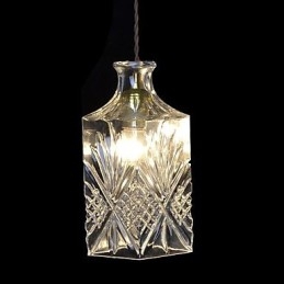 Moderne, Moderne Krystallmetallpendellampe