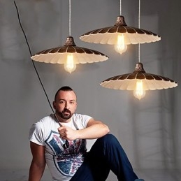 Pendellamper I Ministil I Retro-Metall