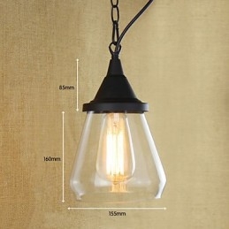 Pendellamper Tradisjonell Klassisk Vintage Retro Landlig Garasje Metall
