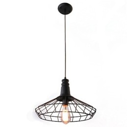 Rustikk Hytte Retro Landlig Mini-Stil Maleri Metall Pendellampe Garasje