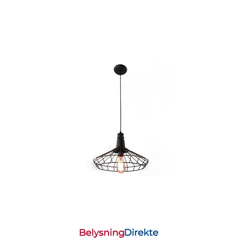Rustikk Hytte Retro Landlig Mini-Stil Maleri Metall Pendellampe Garasje