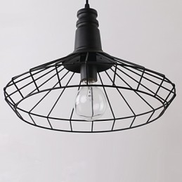Rustikk Hytte Retro Landlig Mini-Stil Maleri Metall Pendellampe Garasje
