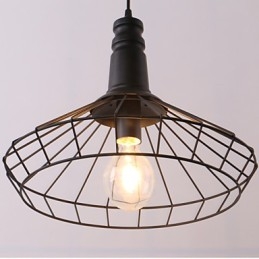 Rustikk Hytte Retro Landlig Mini-Stil Maleri Metall Pendellampe Garasje