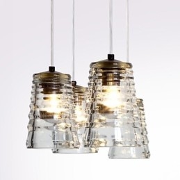 Moderne, Samtidskunstnerisk Glasspendellampe