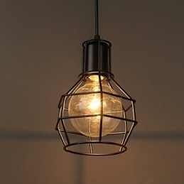 Moderne Metallnett-Anhengslampe Enkle Anhengslamper Kafe-Anhengslampe