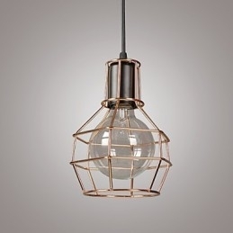 Moderne Metallnett-Anhengslampe Enkle Anhengslamper Kafe-Anhengslampe