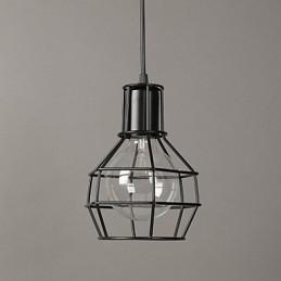 Moderne Metallnett-Anhengslampe Enkle Anhengslamper Kafe-Anhengslampe