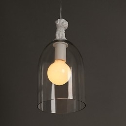 Moderne Glassanhengslampe Enkle Anhengslamper Kafe-Anhengslampe