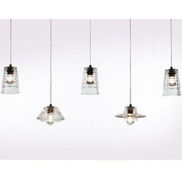 Moderne, Samtidskunstnerisk Glasspendellampe