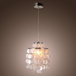 Moderne, Moderne Pendellampe I Ministil I Krom