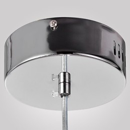 Moderne, Moderne Pendellampe I Ministil I Krom