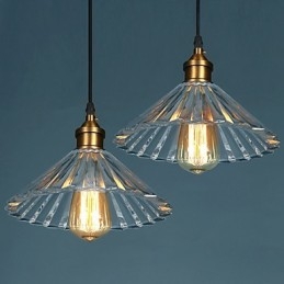 Moderne Glassanhengslampe Enkle Anhengslamper Kafe-Anhengslampe