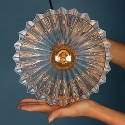 Moderne Glassanhengslampe Enkle Anhengslamper Kafe-Anhengslampe