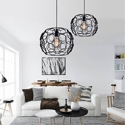 Pendellamper Moderne Moderne Lanterne Landlig Metall