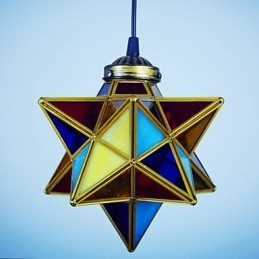 Kunstnerisk Individualitet Kreativ Veranda Moderne Stjerner Droplight-Lampe