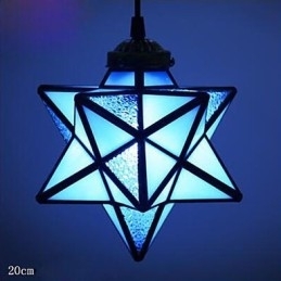 Kunstnerisk Individualitet Kreativ Veranda Moderne Stjerner Droplight-Lampe
