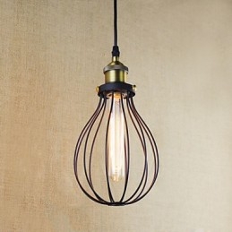 Pendellamper Rustikk Hytte Vintage Retro Metall