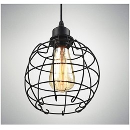Edison Pendellampe Lysekrone Med Wirebur Hengende Taklampeskjerm