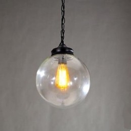 Ball Glass Lysekrone Kontraktert Husholdnings Droplight