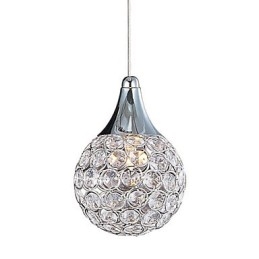 G9 Pendellampe Krystall Moderne Samtids Metall
